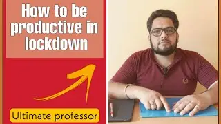 How to be productive in lockdown || How to be positive || How to Avoid Negativity|| #trending #vlog