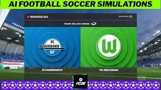 PADERBORN vs WOLFSBURG ⚽ Bundesliga 2025/26 Relegation Play offs · Leg 2 🟩 EA FC 26 Simulation