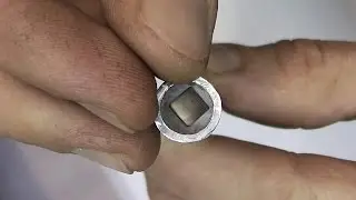Неодимовый магнит в алюминиевой трубе