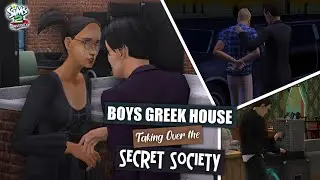 Boys Greek House - Taking Over the Secret Society | The Sims 2