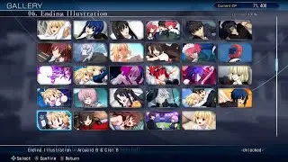 Melty Blood Type Lumina all New Gallery Photos