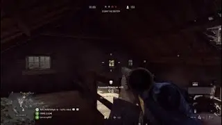 Battlefield V Blind Shot thru Window Headshot Sniper
