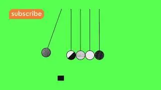 Physics ball animation||  copyright free animated video|| part 66 ||green screen background