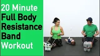 20 Minute Full Body Resistance Band Workout