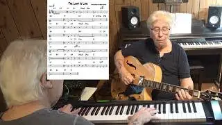 The Lamp Is Low ( TvdH ) - Jazz guitar & piano cover ( Peter DeRose, Bert Shefter )
