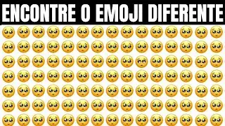 QUÃO BONS SÃO SEUS OLHOS? #20 | Encontre o emoji diferente | Teste de quebra-cabeças com emoji
