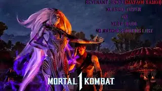 Mortal Kombat 1 -  Revenant Sindel (Mavado Kameo) Klassic Tower On Very Hard No Matches/Rounds Lost