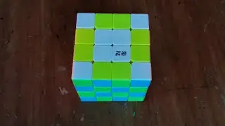How to make the checkerboard pattern on a 4x4 Rubik's Cube  #shorts #rubikscube