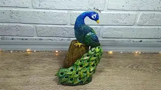 Как сделать 🦚ПАВЛИНА🦚 своими руками.Поделки.PEACOCK craft.DIY.