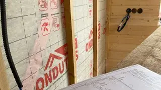 Электрика в каркасном доме.