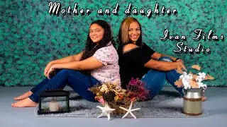 mother and daughter photo session