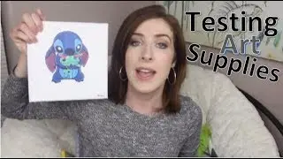 DIY: Painting Disney Characters - Testing New Art Supplies! | UnityStar Art