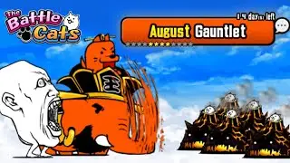 August Gauntlet Houseguests Lv.10 vs Manic Islands - The Battle Cats