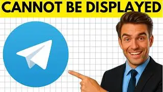 How To Fix Telegram Channel Cannot Be Displayed On iPhone (UPDATED FIX)
