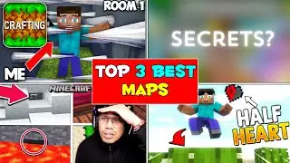Top 3 Best Maps for Crafting and Building | Crafting and Building Map