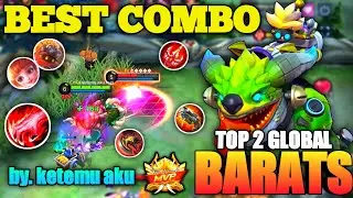Barats Angela Amazing Best Combo Hyper Carry Meta !! Best Build 2022 | Top 2 Global Barats ~ MLBB