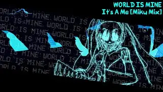 WORLD IS MINE ~ It's A Me [Miku Mix] - FNF Mario's Madness Hatsune Miku Lyrical Cover