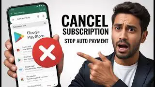 How To Cancel Google Play Store Subscription | Stop Play Store Automatic Payment