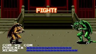 Phoenix vs. Xenon - Fighting Masters [Mega Drive] [CPU]