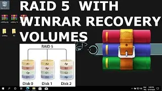 How to Implement RAID 5 with WinRAR Recovery Volumes