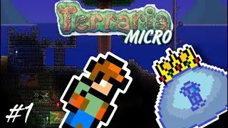 ПРОХОЖДЕНИЕ МИКРО ТЕРРАРИЯ #1 НА АНДРОИД / IOS // MICRO TERRARIA MOBILE - САМАЯ МАЛЕНЬКАЯ КАРТА