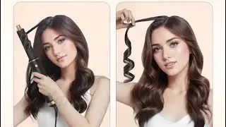 AUGUSDEA 5-in-1 Hair Dryer Brush, Negative Ionic Hot Air Brush with Interchange, Electric Hair Dryer