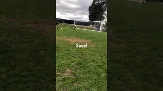 WHAT A SAVE #soccer  #goalkeeper #football