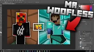 How to Make Minecraft Thumbnails Like MRWOOFLESS!
