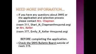 SNHS Intro slides 2015 16