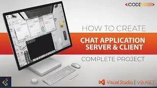 VB.NET - Chat Application | Server & Client (Complete Project)