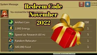 Lords Mobile Redeem Code November 2022 | lords mobile coupon | lords mobile code