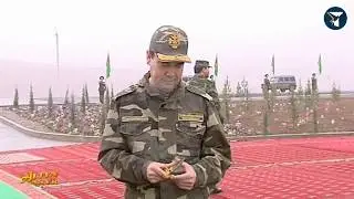 Президент Туркменистана открыл новую погранзаставу