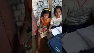 पढ़ाई करते समय बच्चे के फेस पे स्माइल 🥰 होनी चाहिए।