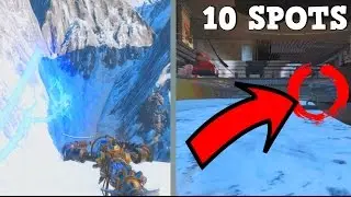 BO3 GLITCHES - 10 STRONGHOLD Glitch Spots, Outside Map, & Secret Rooms (Black Ops 3/BO3 Glitches)