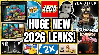 NEW LEGO LEAKS! (Aquarium, Pokemon, Promos, Architecture & MORE!)