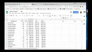 Google Sheets 3 Max formual, Min formula, and Average