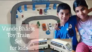 BOOGYWOOGY Vande Bharat Express Toy Train Set | Vande Bharat Toy Train Kids | Unboxing and Playing