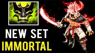 NEW ONI JUGGERNAUT Ultra Rare Immortal Set First Pro Gameplay by Sylar Madness Build Dota 2