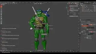 2 HOUR Blender SPEED SCULPT Ninja Turtle