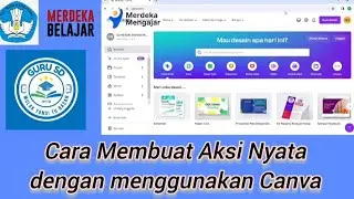 Cara Membuat Aksi Nyata dengan menggunakan Canva Kombel Guru SD Mulak Tondi Tu Badan