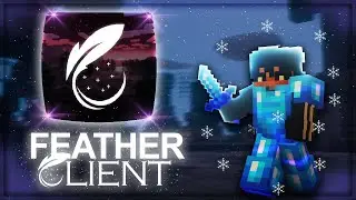 I Got Access To FEATHER CLIENT... First Time Using It [Ranked Skywars]