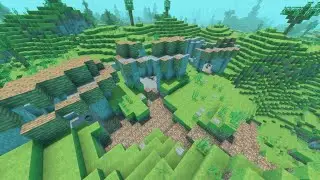 Criei estruturas (vilas) pro meu Jogo de Voxel!
