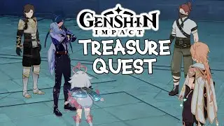 LOST TREASURE OF ARCADIA - SECRET PIRATE TREASURE GENSHIN IMPACT QUEST WALKTROUGH COMPLETE
