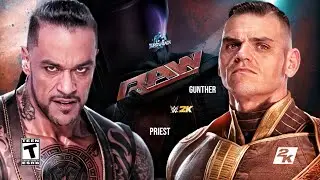🎯Damien Priest vs Gunther: Epic Showdown | Full Match | WWE Raw