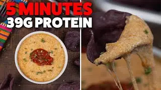 Easy Cottage Cheese Queso | 3 Ingredients, High Protein