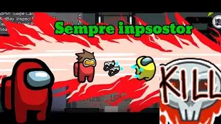 AMONG US- HACK INSANO! SEMPRE IMPOSTOR ATRAVESSA PAREDES PETS CHAPÉUS DESBLOQUEADOS V.2020.11.17a