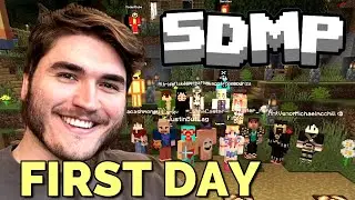 Jschlatt Opens NEW SDMP With CaptainSparkles, AntVenom ,ConnerEatPants & More (Schlatt)