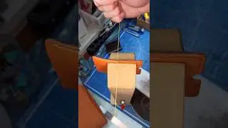 ключница из кожи седельный шов