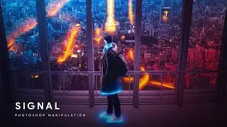 Signal - Photoshop Manipulation Process