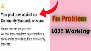 Fix a problem your post goes against our cummnity standards on spam facebook 2022 || post spam fb